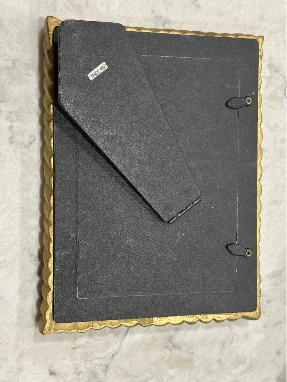 Ornate Vintage Gold Picture Frame Fits 4x6 Photo Heavy Italian Or Regency Decor